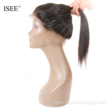Made In China Human Hair Silk Base 360 Lace Frontal Wig